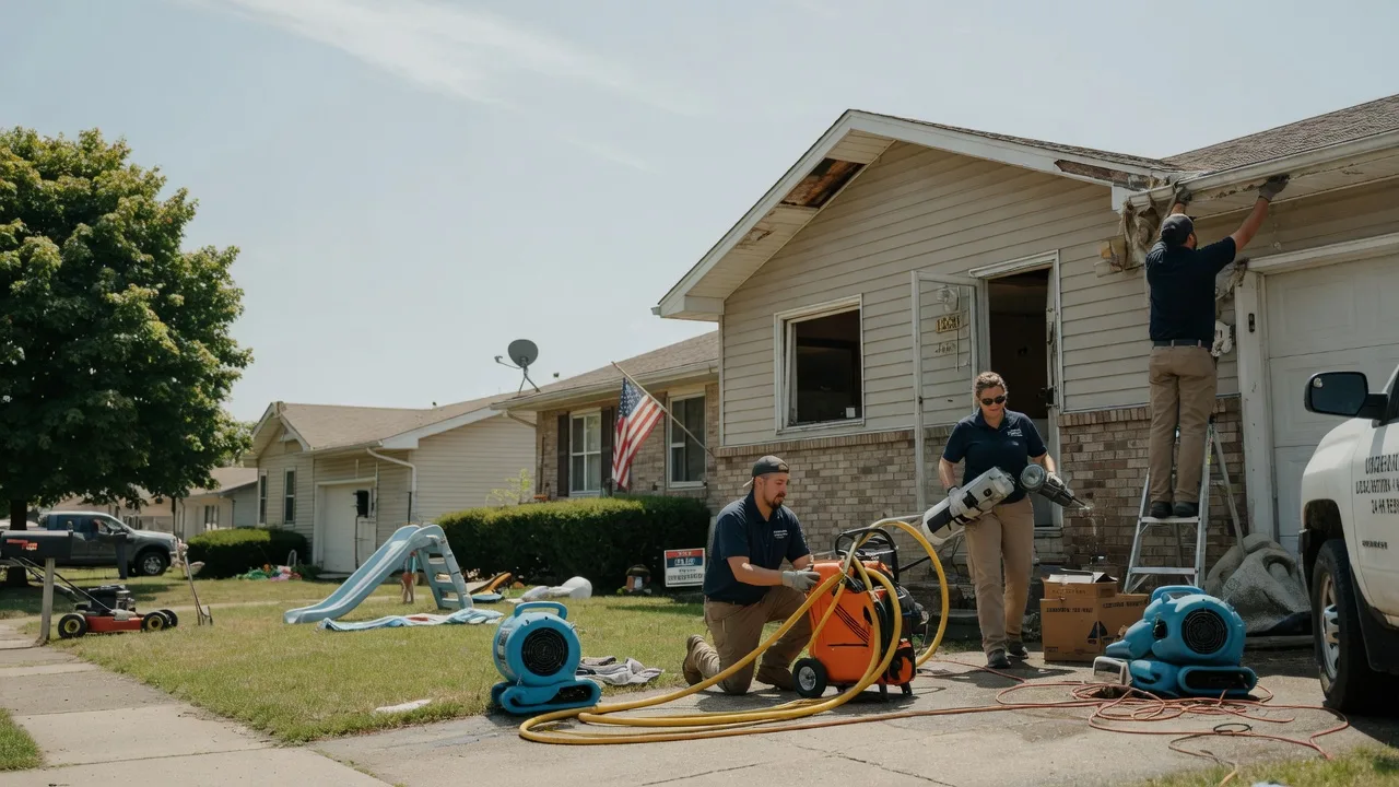 Water Damage Restoration in Franklin, IL near me